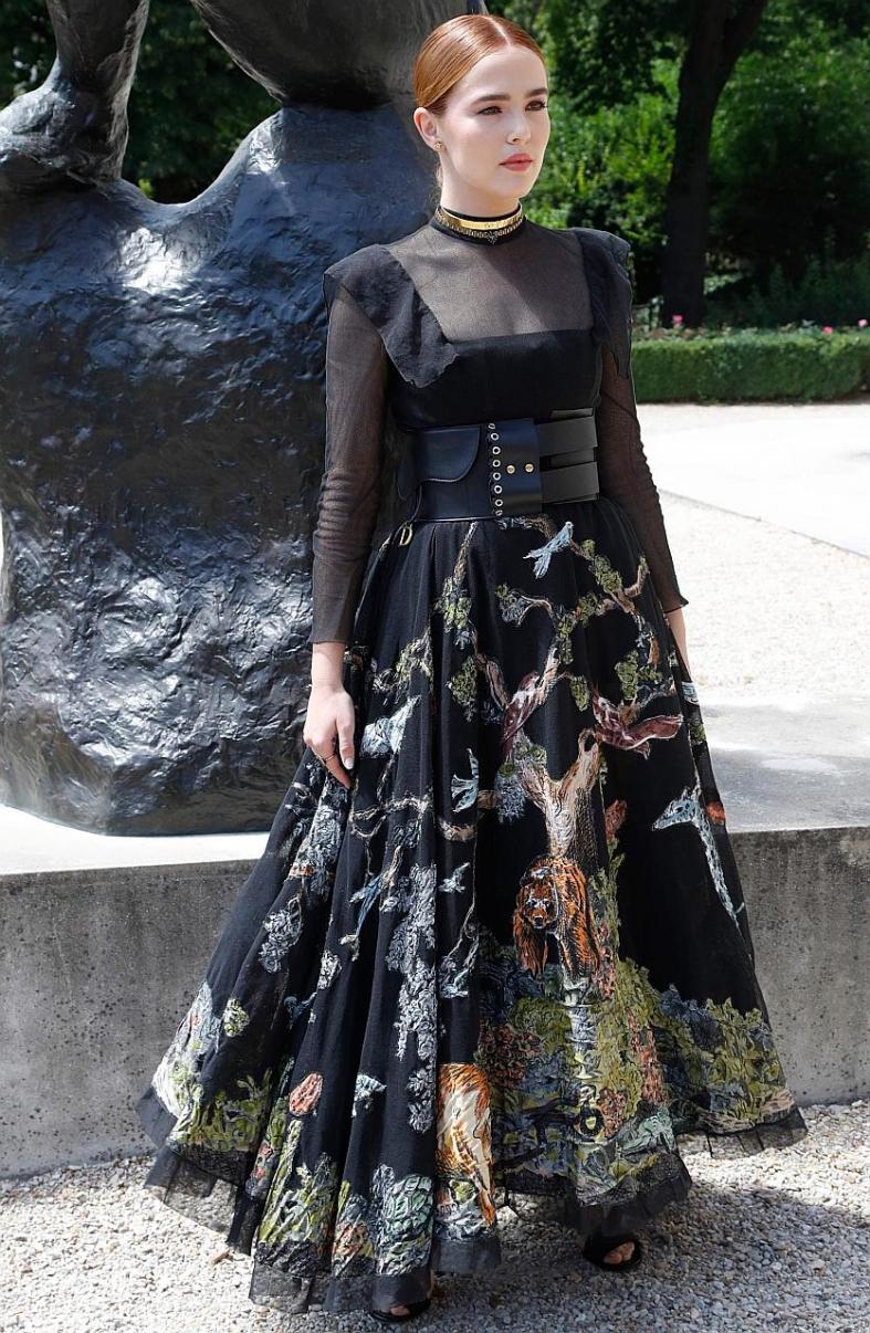 Zoey Deutch comes of age at haute couture fashion week