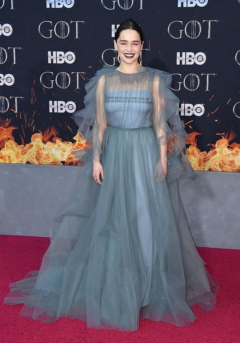 Game Of Thrones' Gwendoline Christie is new red carpet queen 