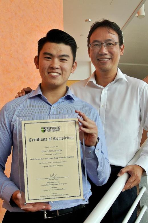 SkillsFuture diploma grad didn&#039;t let mistakes hamper him from learning on the job