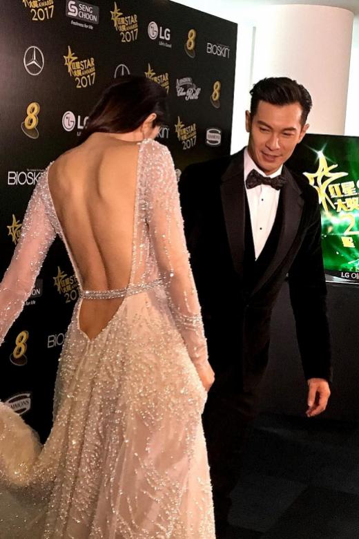 Local stars turn heads with revealing outfits at Star Awards