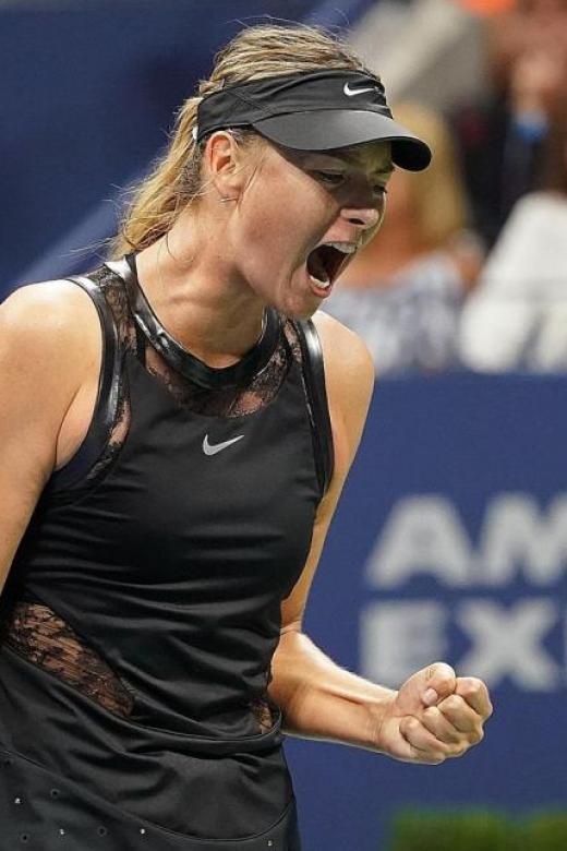 Sharapova at the US Open: 'This gritty girl is not going anywhere'