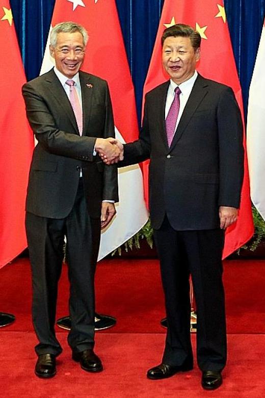 PM Lee and Xi discuss new areas of cooperation