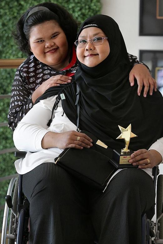 Only 10 but already recognised as an inspiring NKF caregiver