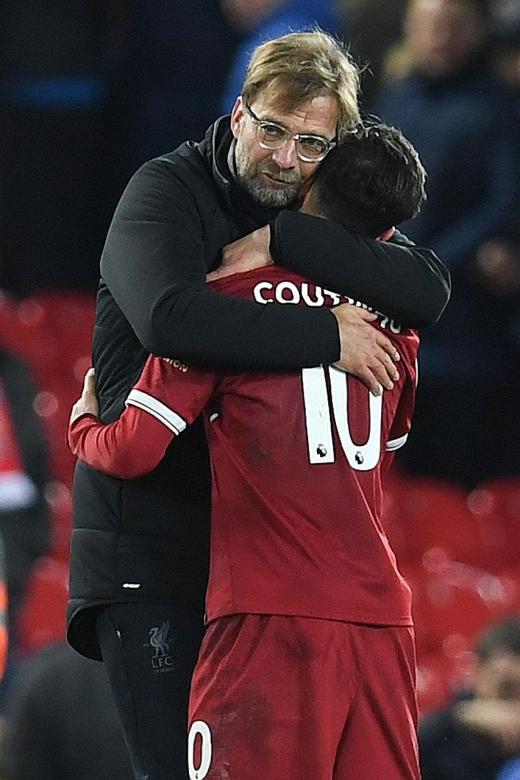 Klopp: We did everything we could to keep Coutinho at Liverpool