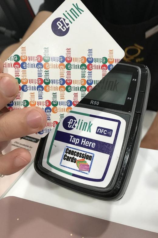 Pay with ez-link card at some stores and get NTUC LinkPoints 