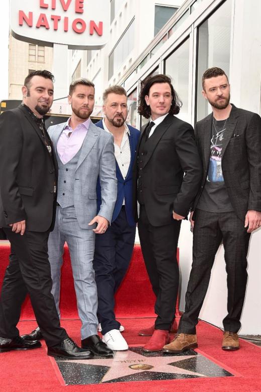 Screaming fans flood Hollywood as NSync gets Walk of Fame honour