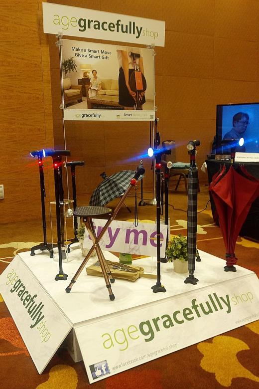 Innovative aids for the elderly on show at Marina Bay Sands