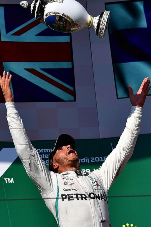 Hamilton wins Hungary GP to stretch overall lead
