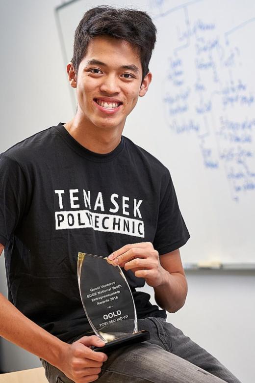 TP business student wins national award