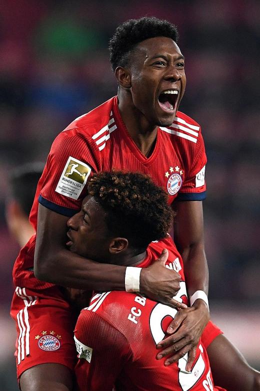 Coman and Alaba fit to feature against Liverpool