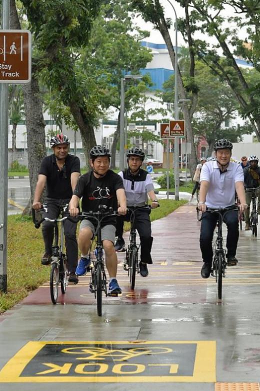 Expansion of cycling network could move ahead by 2 years: Lam Pin Min