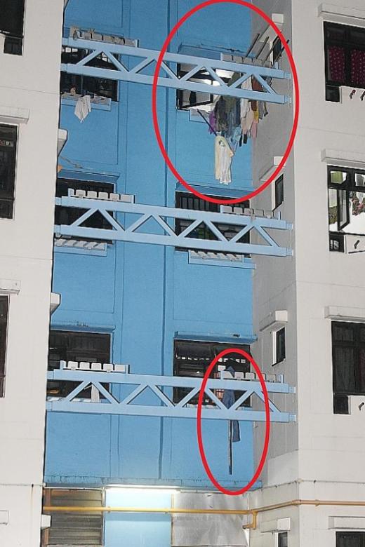 Woman falls from 4th-storey Whampoa flat as she takes in clothes
