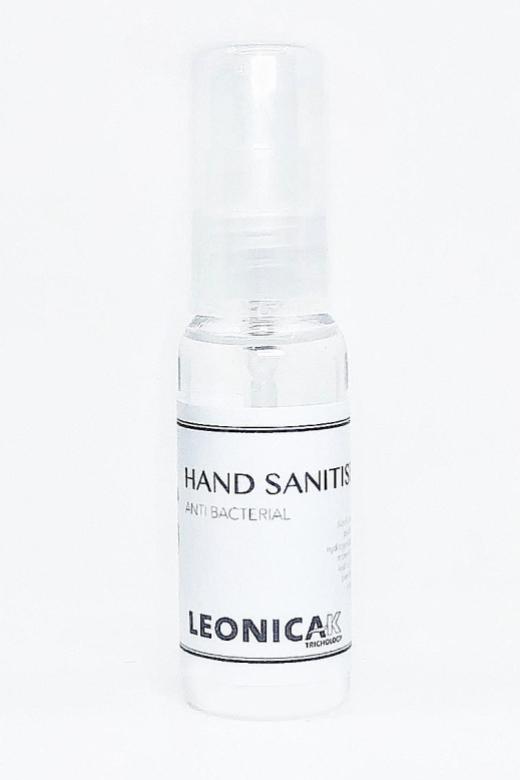 Hand sanitisers offered by essential oil brands, trichology centre