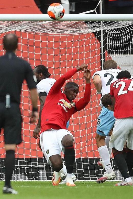 Maguire on Pogba&#039;s handball: He should have taken one in the face