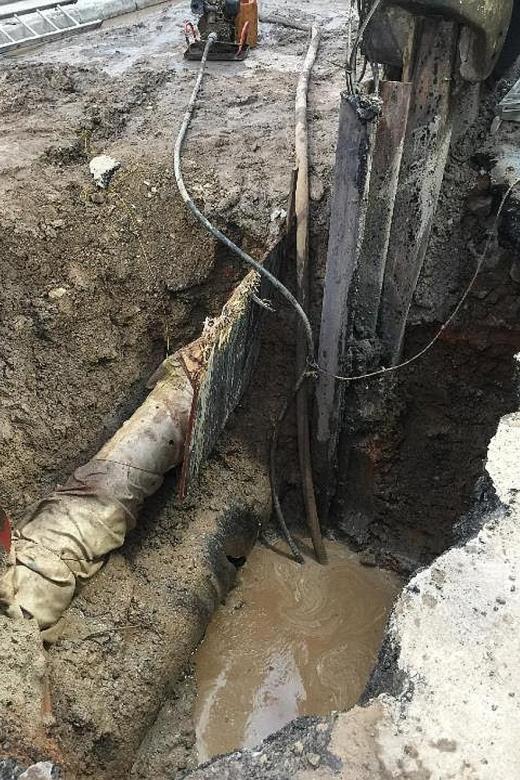 Firm fined for damaging water main, which disrupted supply to 38 homes
