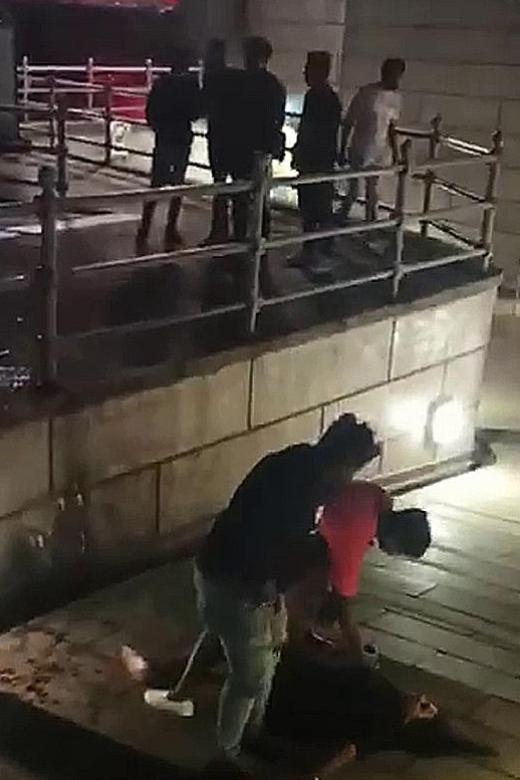 Four men charged with rioting with deadly weapon over Clark Quay fight