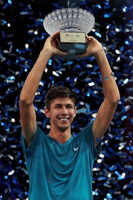 Alexei Popyrin wins Singapore Tennis Open to earn maiden ATP title