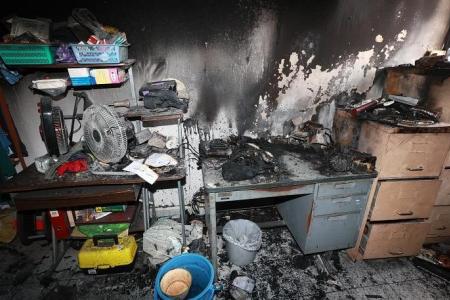 Couple in their 90s rescued from Pasir Ris flat fire