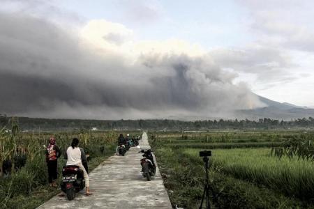 Defer travel to areas affected by Indonesia volcano eruption: MFA