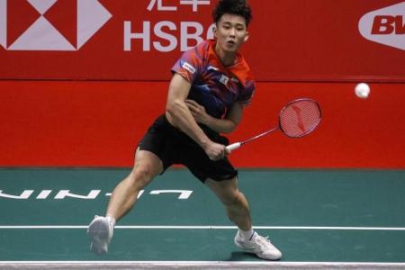 Loh Kean Yew knocked out of BWF World Tour Finals after losing to Anthony Sinisuka Ginting 
