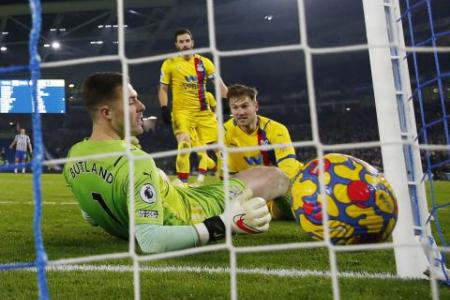Anderson own goal hands Brighton point against Palace
