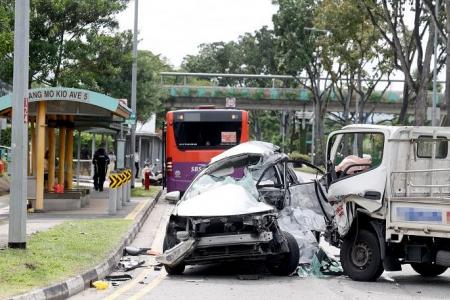 Driver dies after accident in Ang Mo Kio involving his car, a bus and a lorry