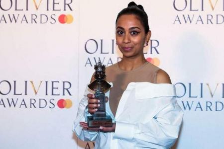 Anjana Vasan is first Singaporean to win at Britain’s Olivier awards