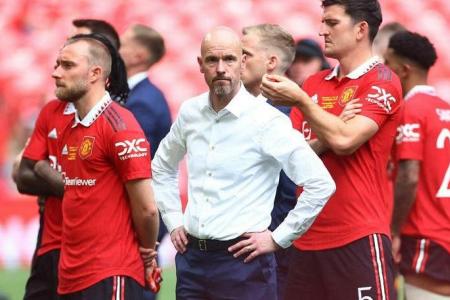 Manchester United ‘broken’ after FA Cup final defeat, says Erik ten Hag