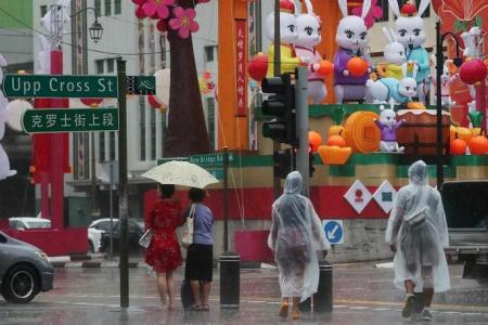 Rainy days expected over Chinese New Year holidays