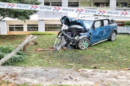 Driver dies after car accident in Bedok Reservoir Road