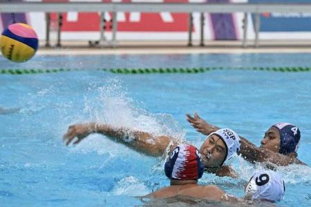 SEA Games 2023: Singapore a step closer to water polo gold after beating Indonesia