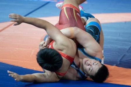 SEA Games 2023: Timothy Loh wins Singapore’s first wrestling gold
