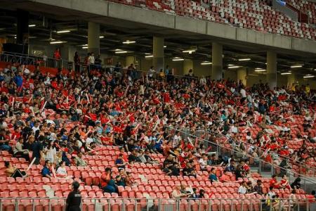 Frustration for S’pore football fans: Only 5,000 allowed for friendlies, no live broadcast