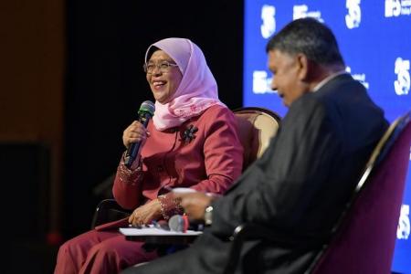 Relook how to integrate new migrants to preserve multiracialism, cohesion in S’pore: President Halimah