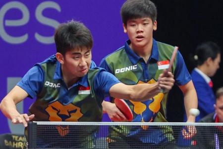 Koen Pang relishing tough competition at World Table Tennis Singapore Smash