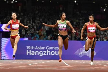 Singapore’s sprint queen Shanti Pereira hit by injury, setback for Paris Olympics