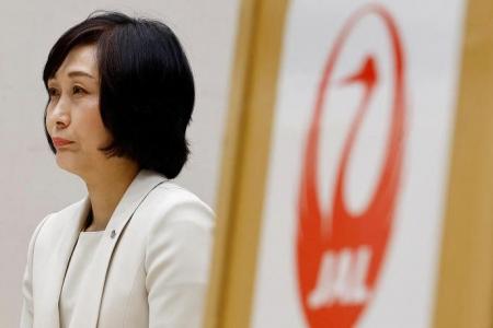 Former JAL stewardess now the company's first female president 