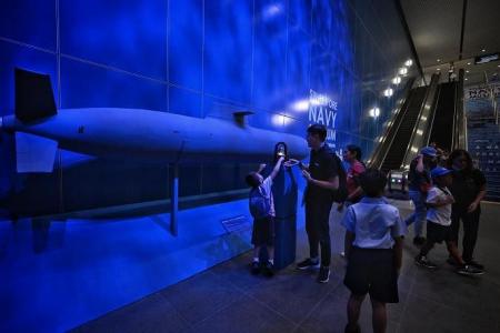 Expo MRT station gets new naval theme to raise awareness of Singapore’s maritime heritage