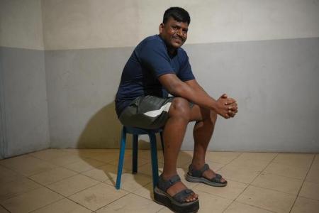 Worker's leg almost severed by 250kg industrial fan