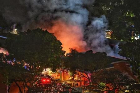 Eunos industrial estate blaze put out in 4 hours