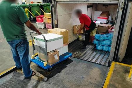 SFA seizes 160kg of illegally imported produce, processed food from M'sia