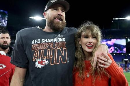 Swift zipped across globe to see Kelce at Super Bowl