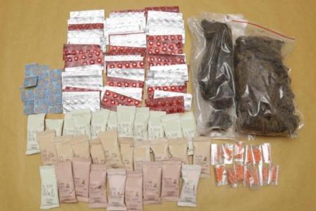 Singaporean man arrested as more than 4kg of illicit drugs are seized in Bras Basah raid
