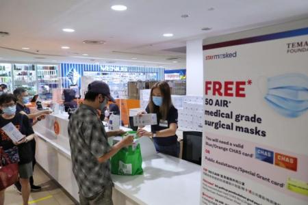 Temasek Foundation starts distribution of surgical masks to lower-income families