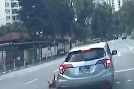 83-year-old woman hit by car while crossing road in Choa Chu Kang