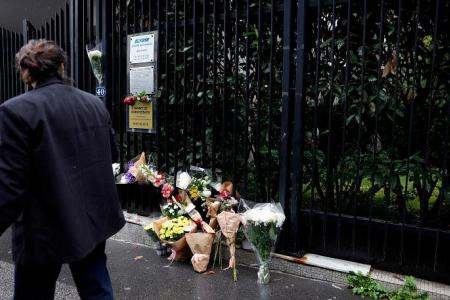 Neighbours pay tribute to 12-year-old girl murdered in Paris