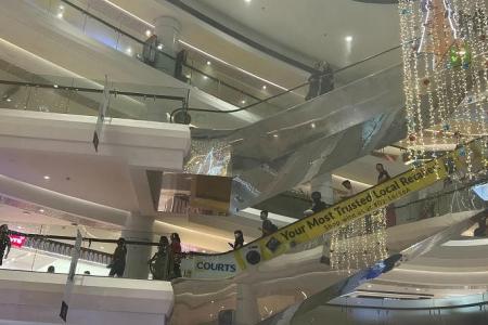 Tampines Mall evacuated after fire in fourth-floor store