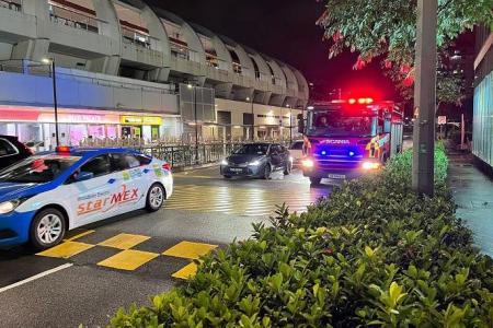 Tampines Mall evacuated after fire in fourth-floor store