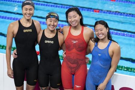 Quah and Sim sisters earn historic swimming relay spot at Paris Olympics