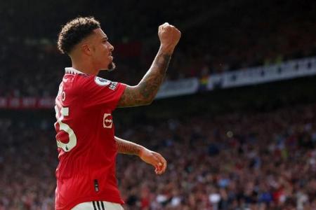 Man United's Sancho says he's been made a scapegoat after being dropped